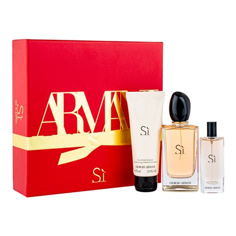 si giorgio armani gift set